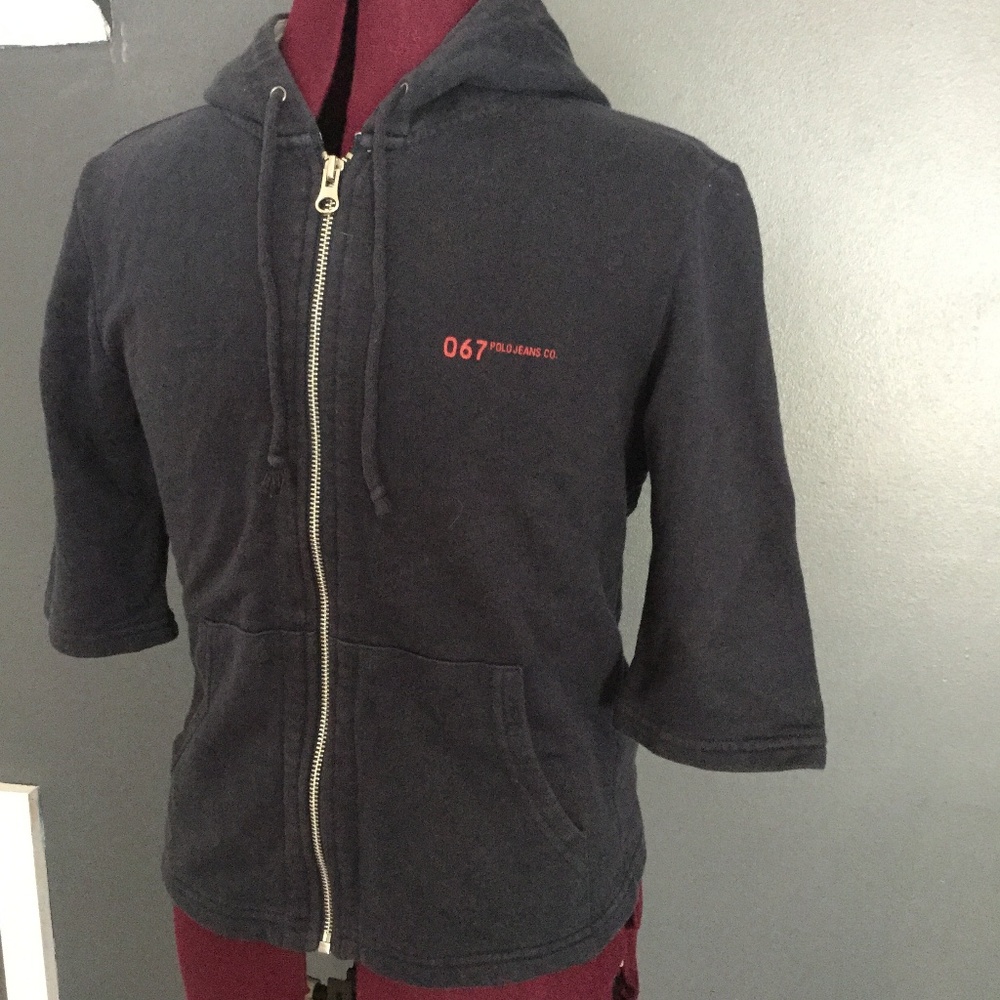 Ralph Lauren Polo Navy Zip Hoodie